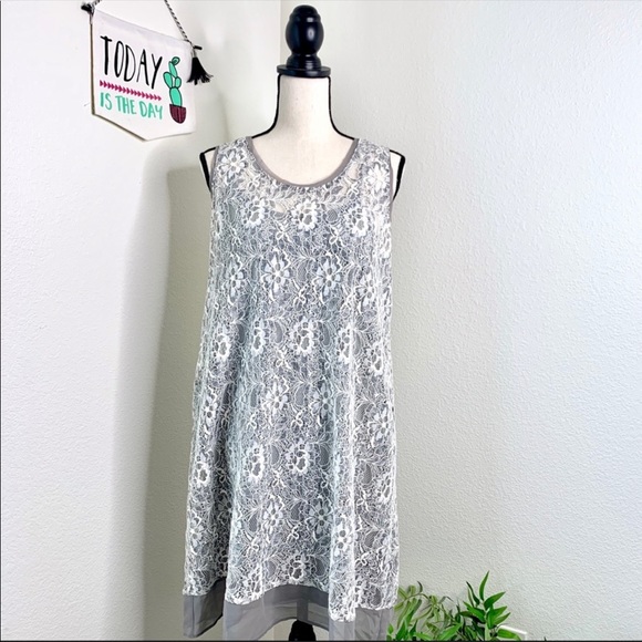 Simply Vera Vera Wang lace sleeveless dress - Picture 8 of 8